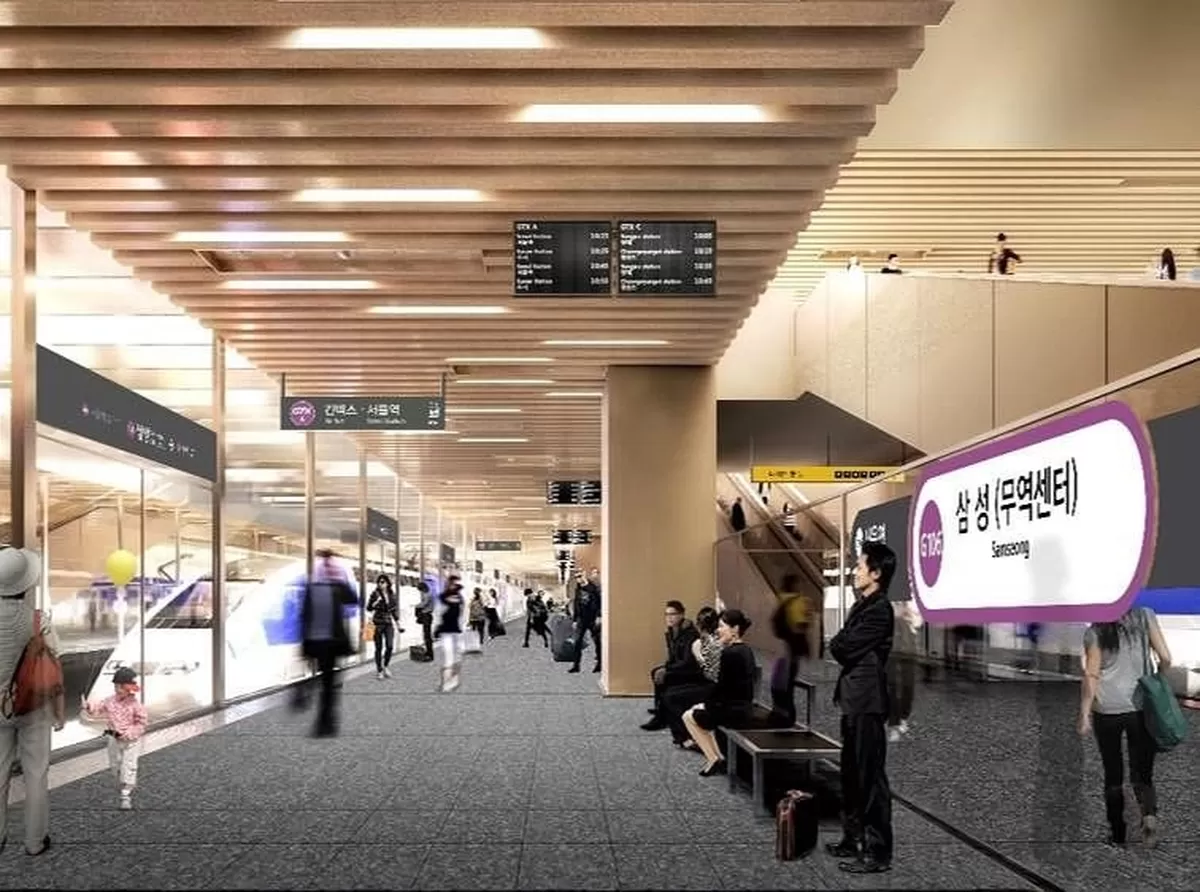 영동대로 복합환승센터 지하5층에 들어서는 GTX 정류장. [사진 서울시]