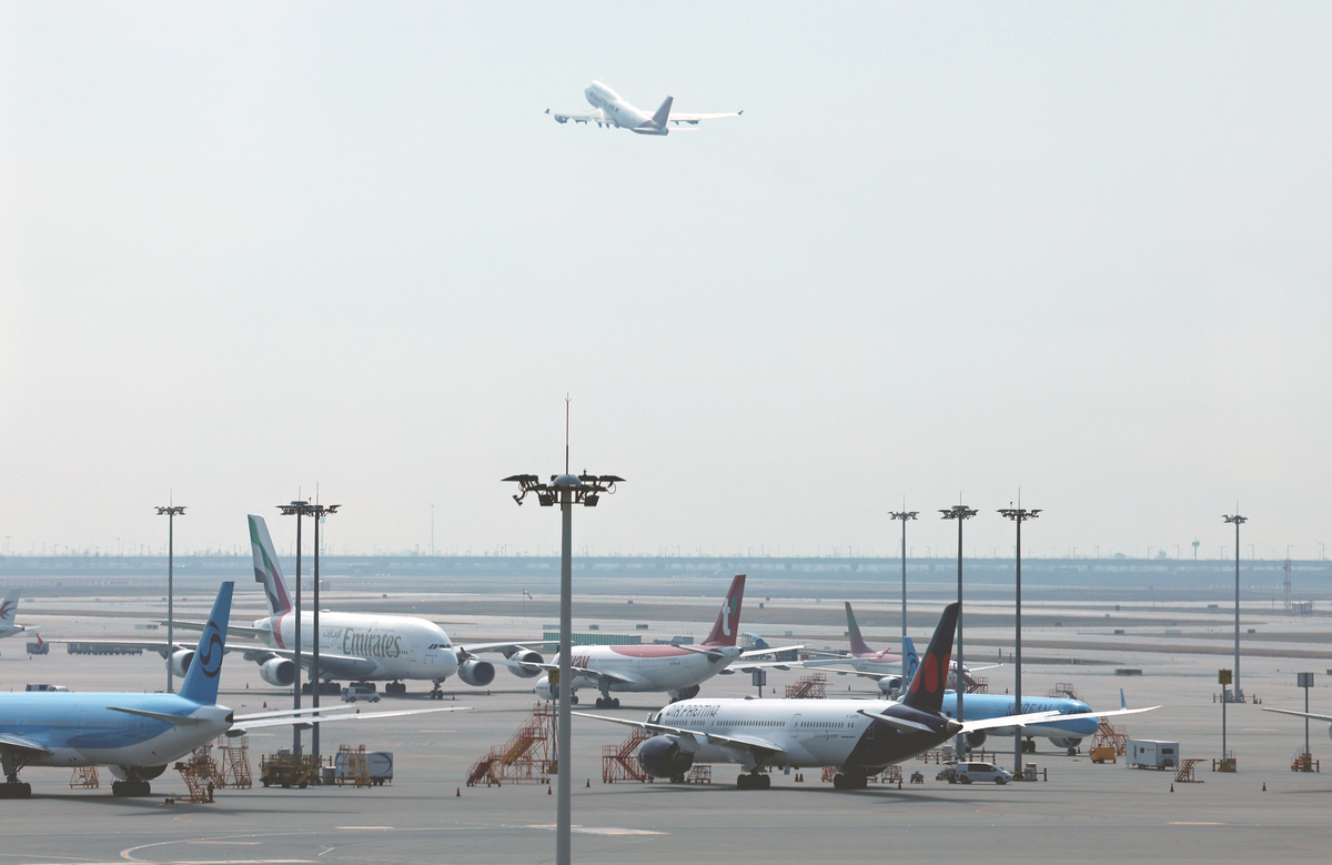 인천국제공항 계류장의 모습. 2026.3.22/뉴스1