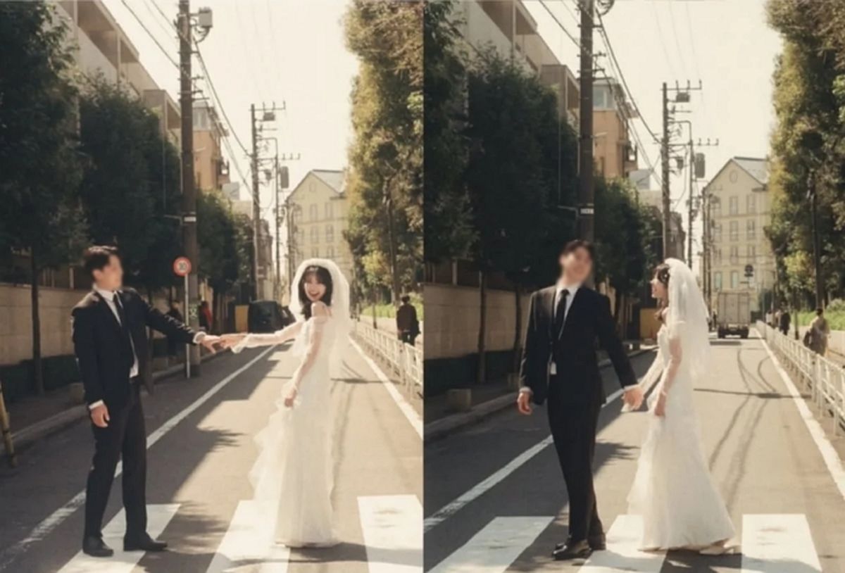 최준희, 11살 연상 예비신랑과 日서 웨딩화보 촬영