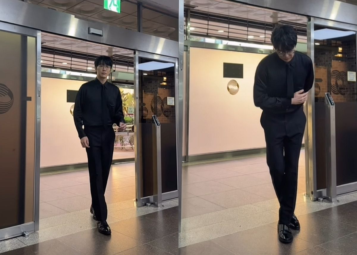 '10kg 감량' 성시경, 187cm 모델 포스 뿜어낸 출근길 포착