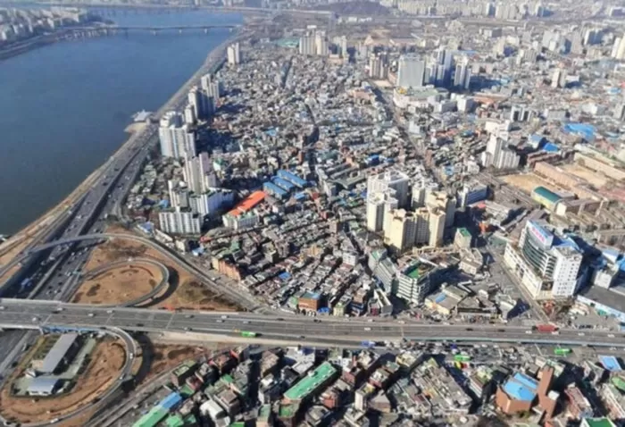 성수4지구 / 네이버 항공뷰