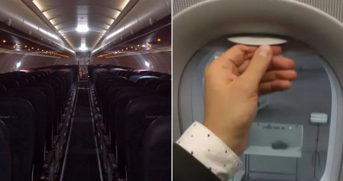 비행기 착륙 전 조명 끄고 창문 열라는 이유, 알고 보니 