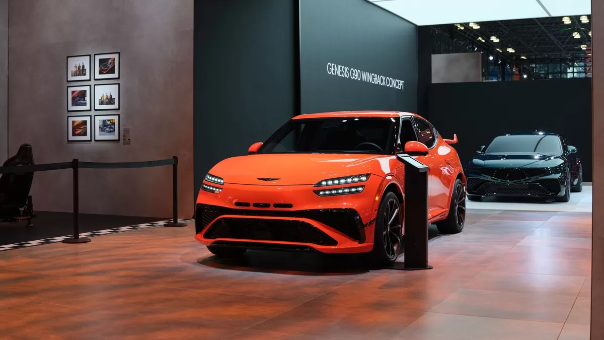 (사진 5) 2026 뉴욕 국제 오토쇼에 전시된 제네시스 GV60 마그마.jpg