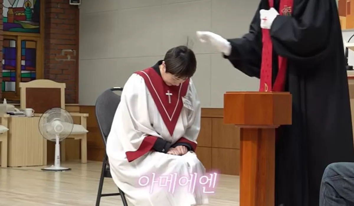 회개할 거 많아 '성가대 언니' 서인영, 세례 받고 눈물 ('개과천선')
