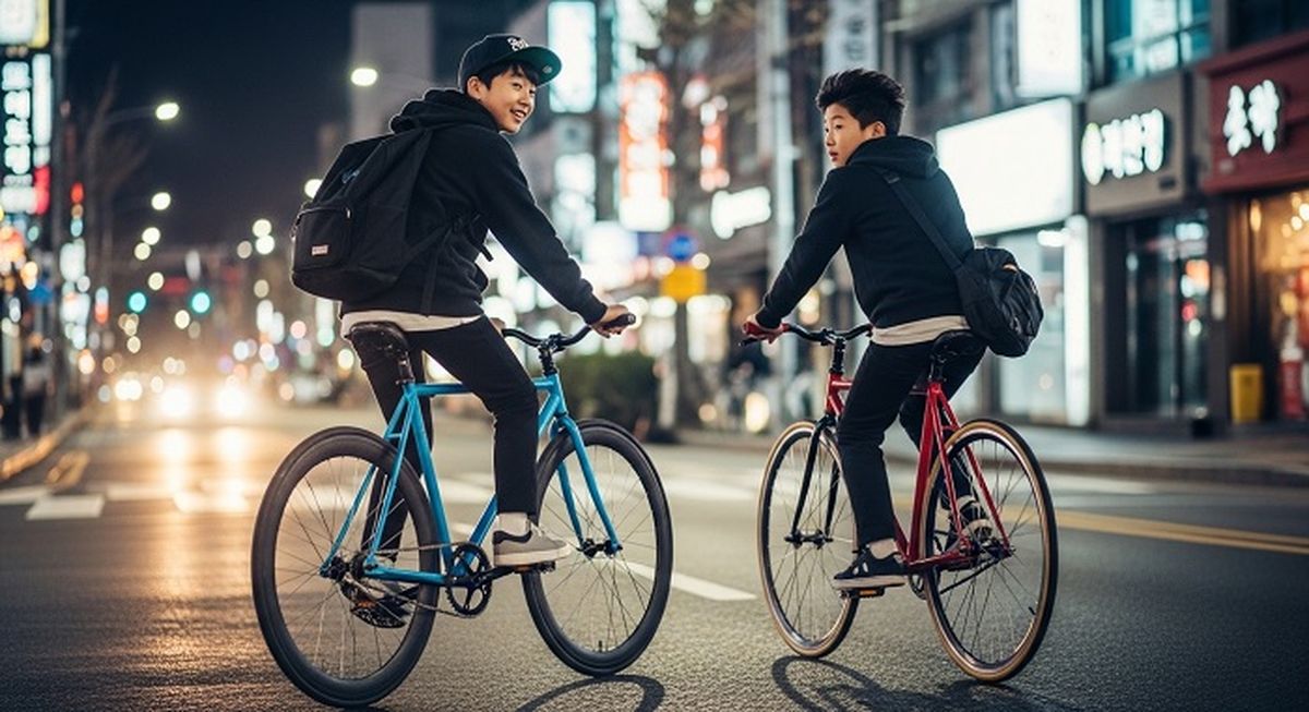 10대 '픽시 자전거' 폭주에도... 경찰 