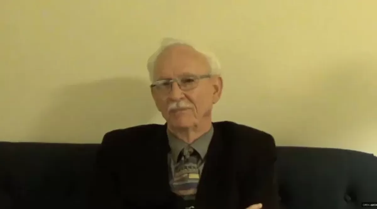 패리스 하비 목사. 구술사료영상 유튜브 갈무리