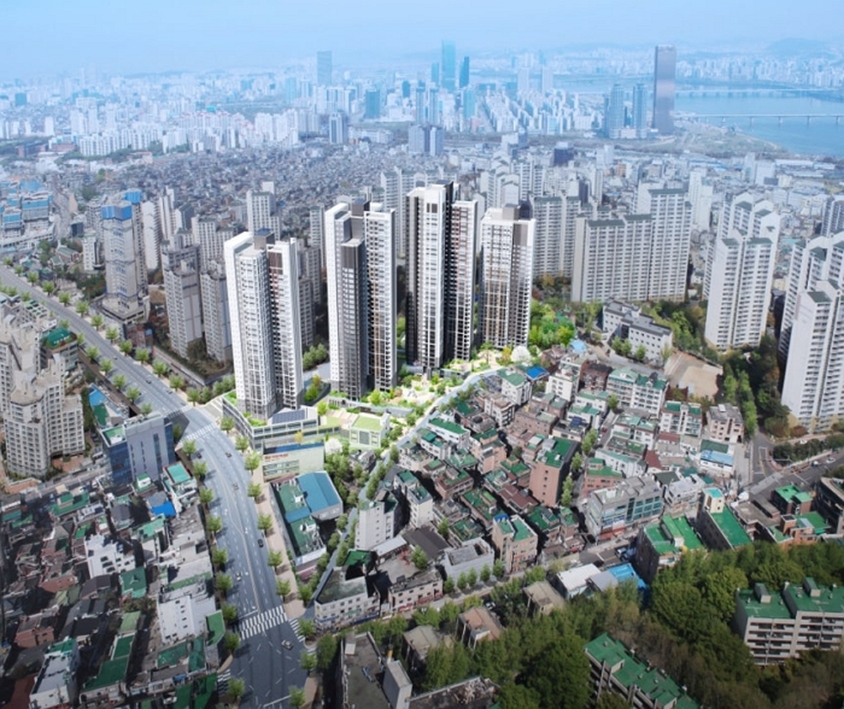 힐스테이트 동작시그니처 조감도 / 서울시