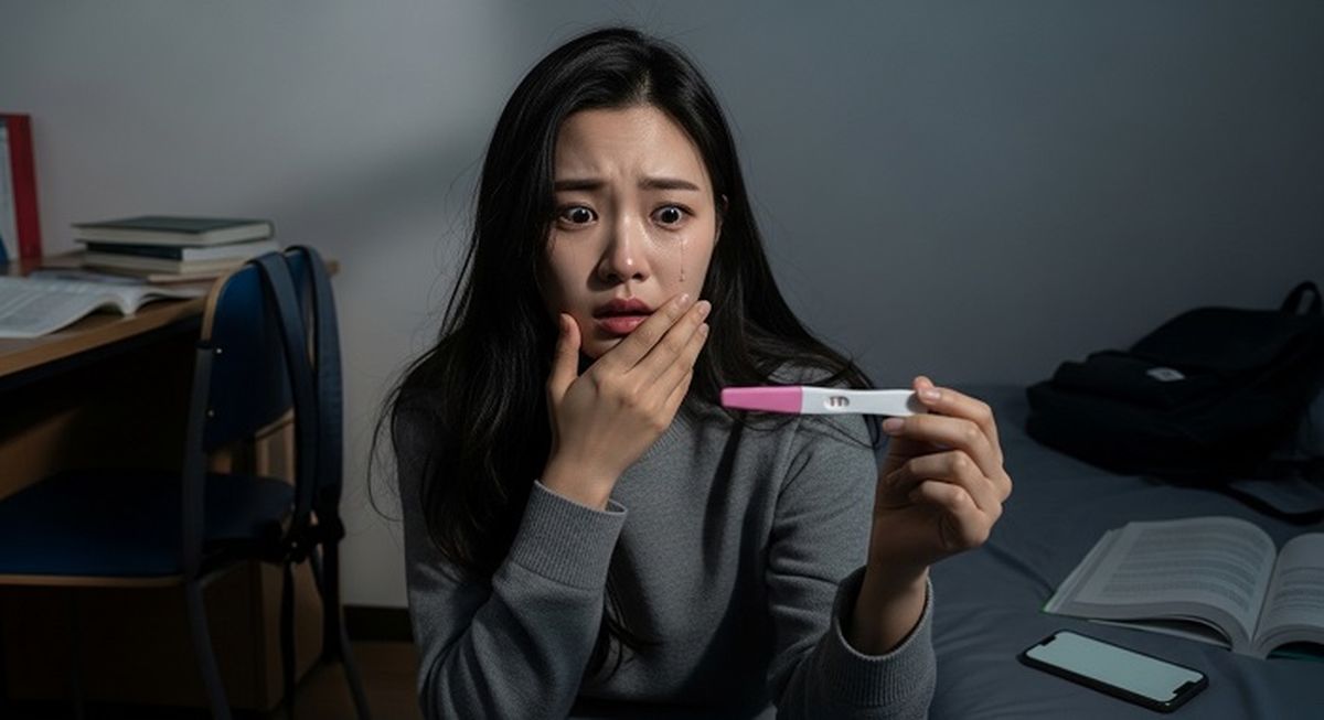 “가진 돈은 고작 100만원”... 임테기 두 줄 확인한 23살 대학생의 절박한 호소