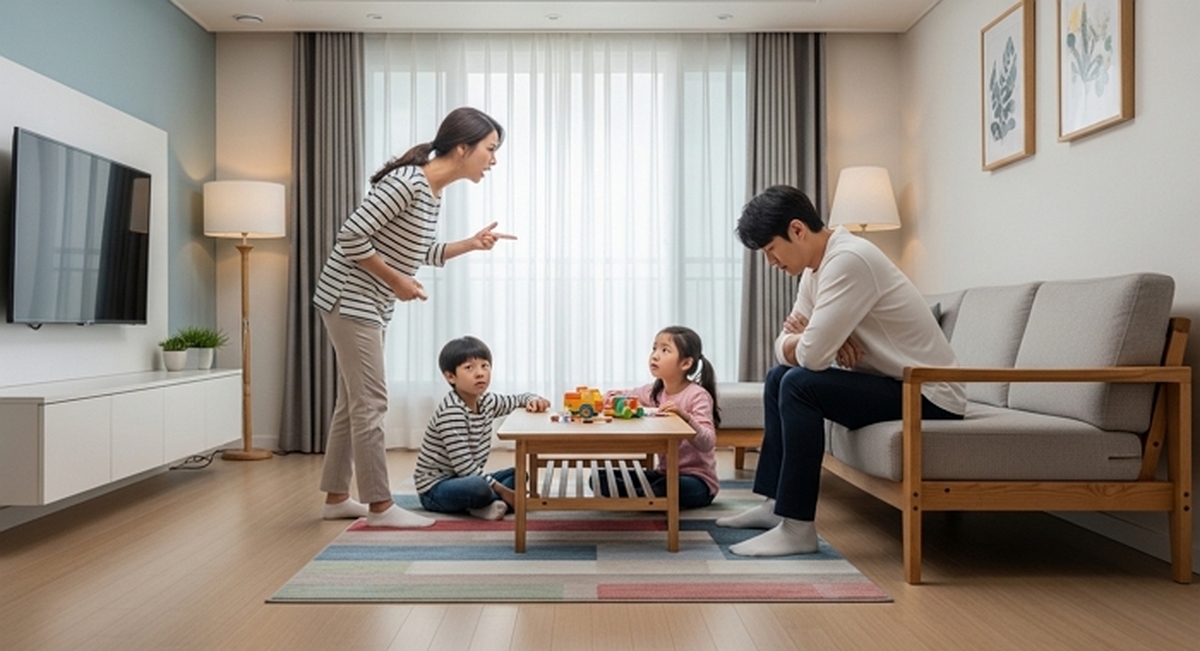 “XXX 찢는다” 아이 앞 폭언 일삼는 아내... 남편은 결국 공황발작