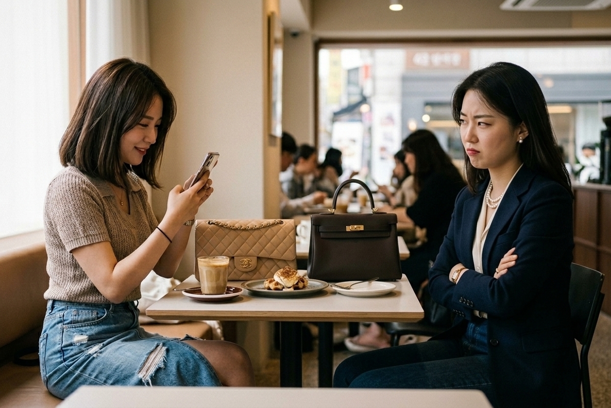 명품백 선물 사진 3장 올렸더니... 금수저 친구 “과시는 결핍, 없어보여” 돌직구
