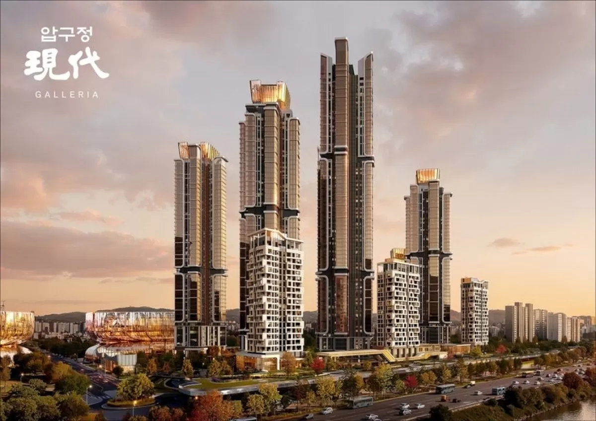 압구정 현대 갤러리아 투시도 / 사진제공=현대건설