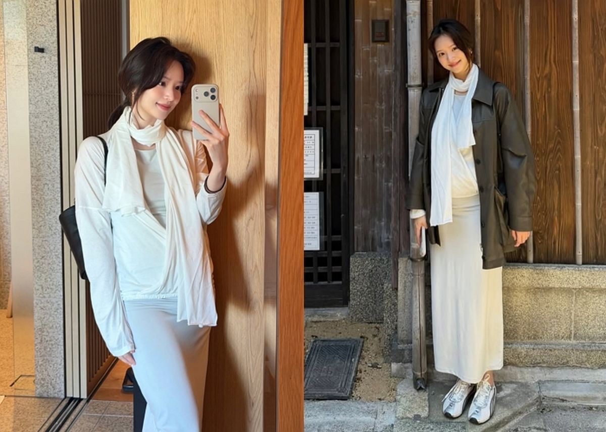 ‘하시4’ 김지영, 임신 6개월 차에 일본 교토서 포착된 근황... D라인 눈길