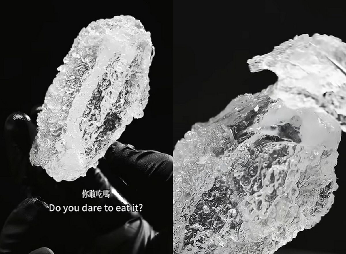 분자요리 끝판왕... 유리조각같은 '투명 치킨' 만든 음식 블로거 (영상)