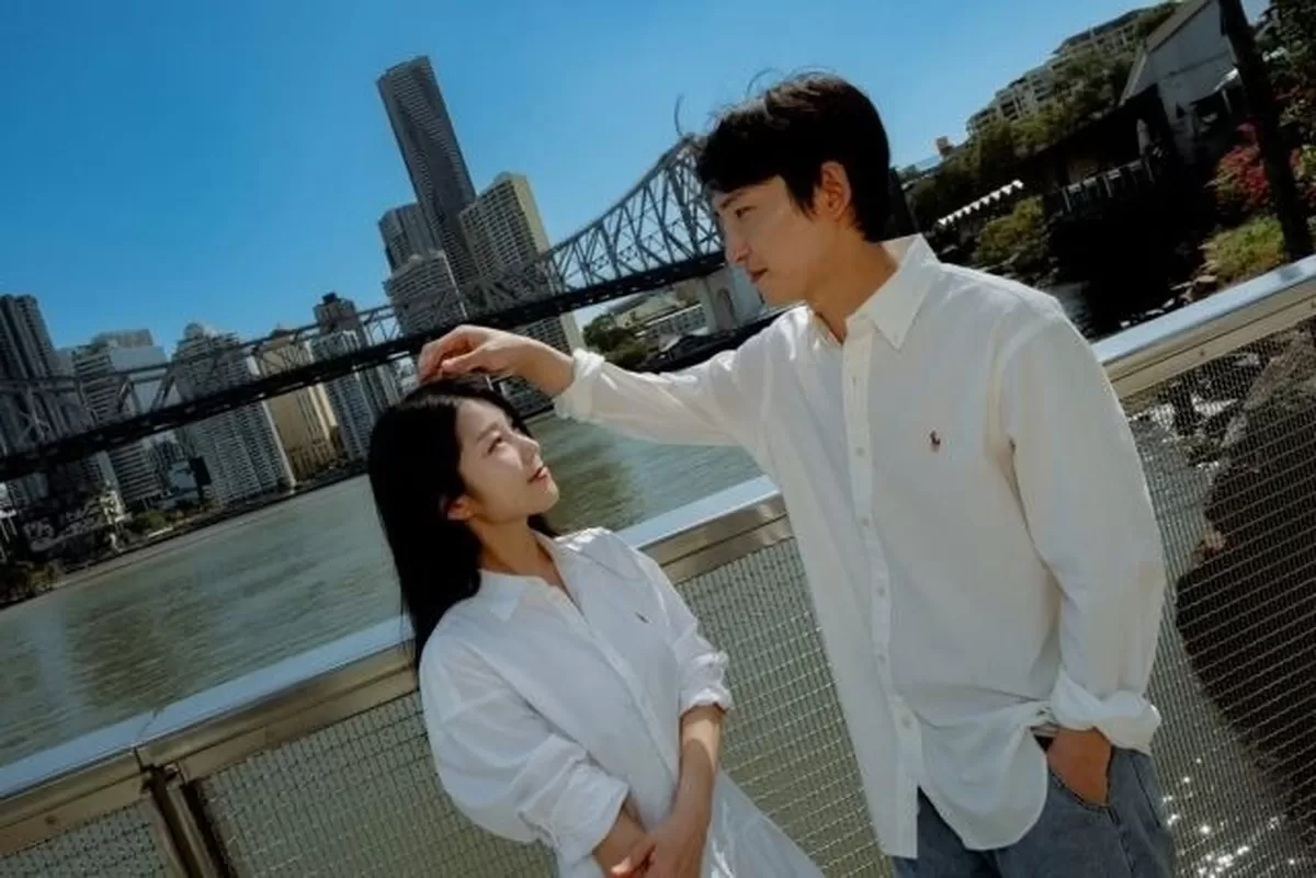 박성우♥한지우 커플이 웨딩 스냅 사진을 공개했다. / 박성우 SNS