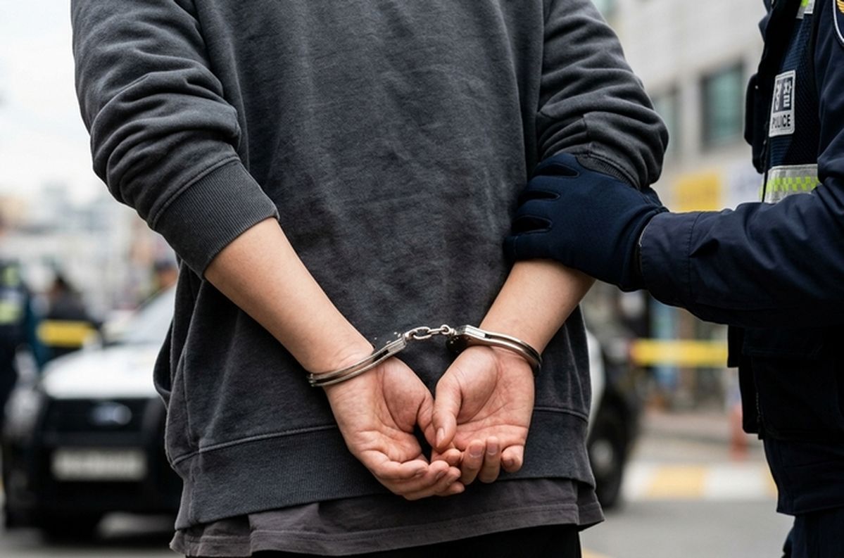 광주 도심 한복판서 여고생 살해한 20대 남성, 범행 11시간 만에 긴급체포