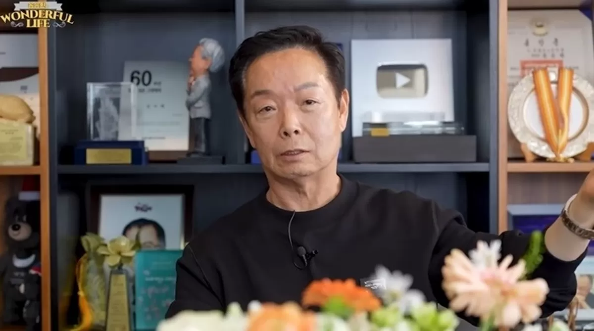 김학래. 사진|유튜브 채널 ‘송승환의 원더풀 라이프’