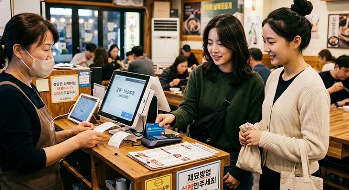 “이렇게 많이 썼다고?”... 친구가 보내준 ‘더치페이’ 정산 금액에 계산기 켠 여성