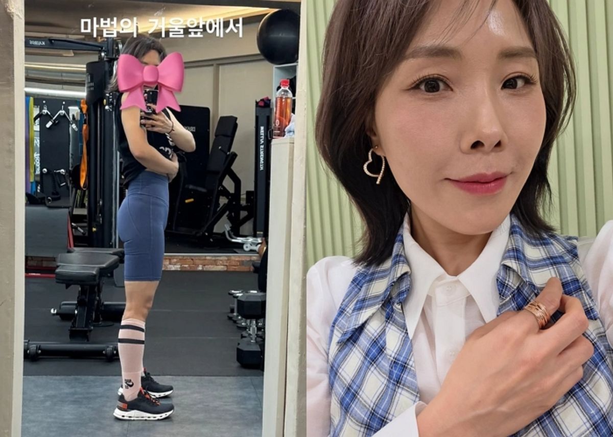 신봉선, 11kg 빼더니 복근까지? 상의 들추고 ‘눈바디’ 인증