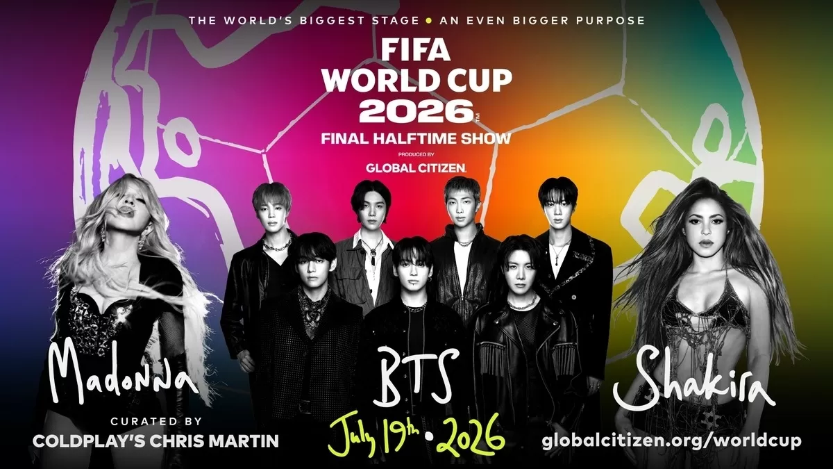 방탄소년단(BTS) 북중미 월드컵 결승전 하프타임쇼 헤드라이너