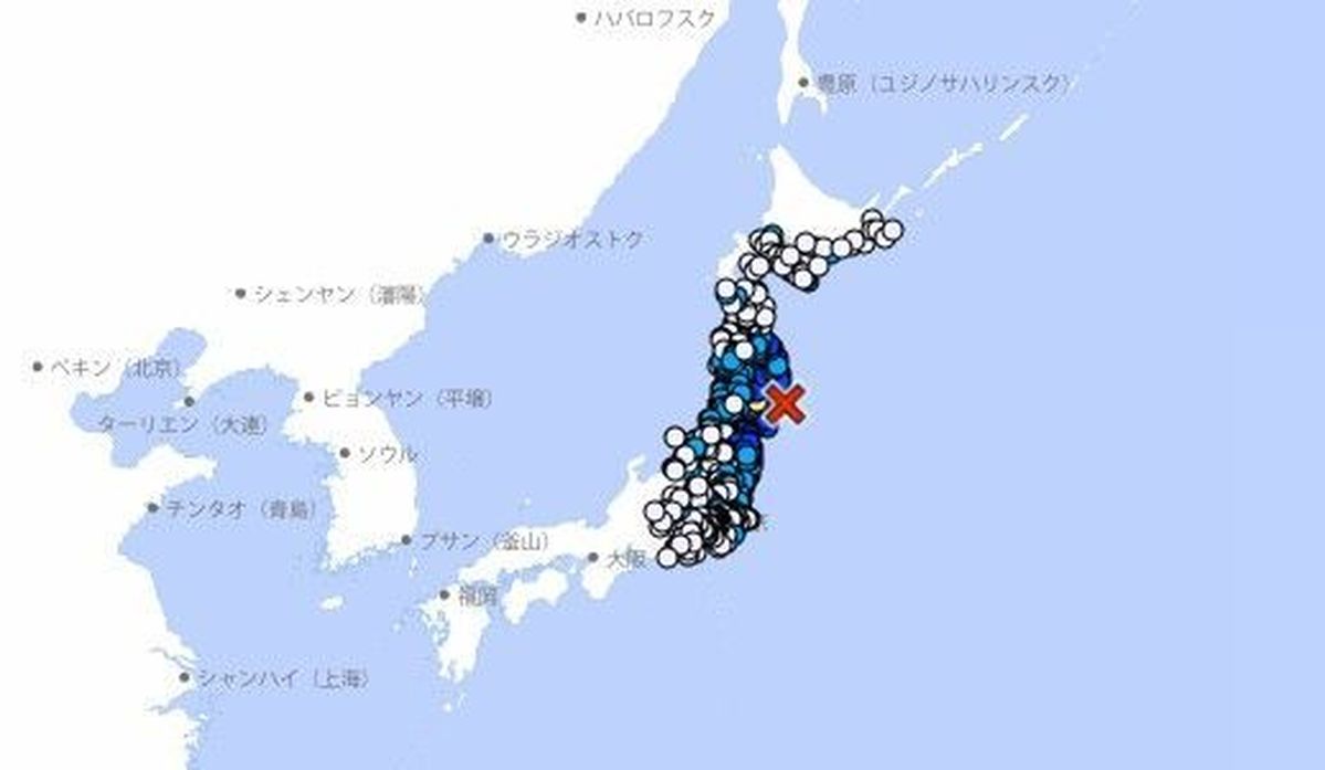 일본 미야기현 앞바다서 규모 6.3 지진 발생... 동일본 대지진 악몽에 가슴 철렁한 주민들