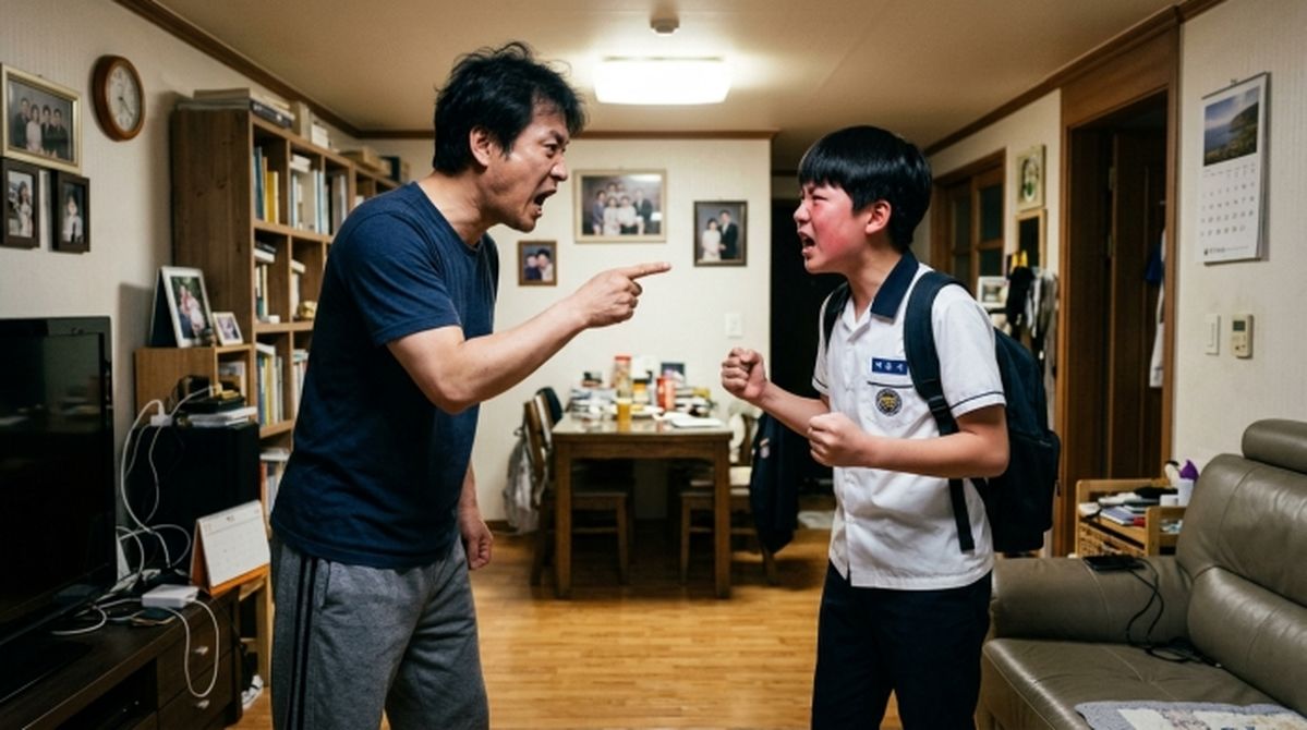 “왜 용돈 안줘”라며 욕설한 중학생 아들, 아빠가 손바닥으로 엉덩이 때리자 경찰에 신고
