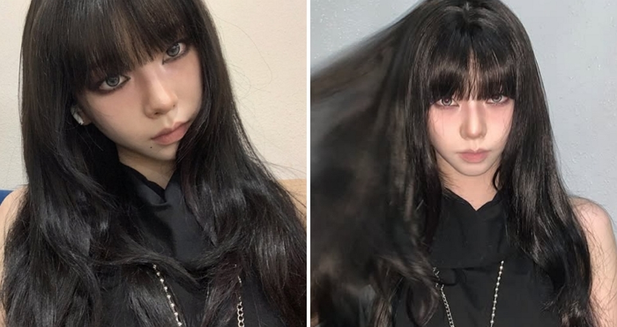 카리나, 풀뱅·스모키 메이크업으로 ‘흑화’... 또 레전드 경신