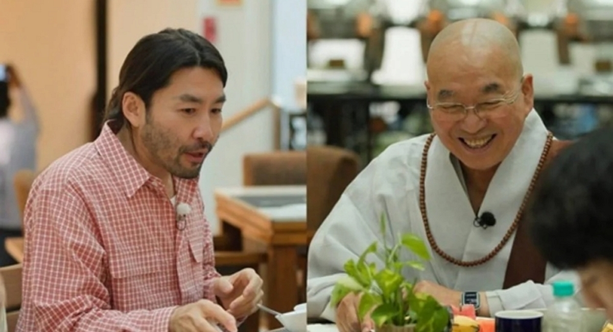 노홍철, 처음 만난 법륜스님에게 