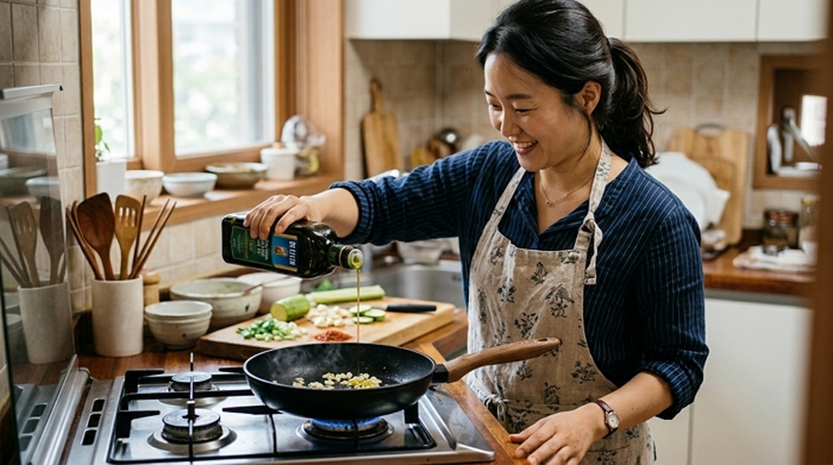 Korean_woman_adding_olive_oil_202605201420.jpeg