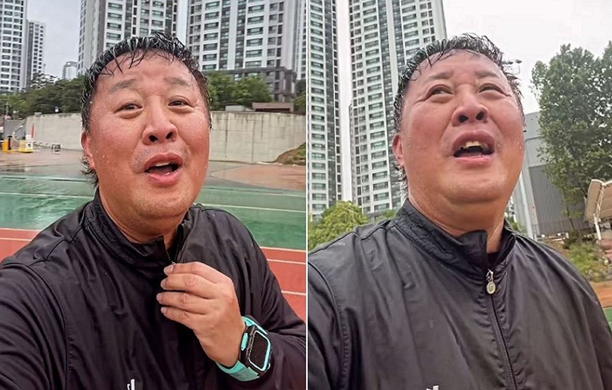 “기다려! 제대로 보여줄게”... 정준하, ‘무도런’ 앞두고 폭우 속 러닝 훈련