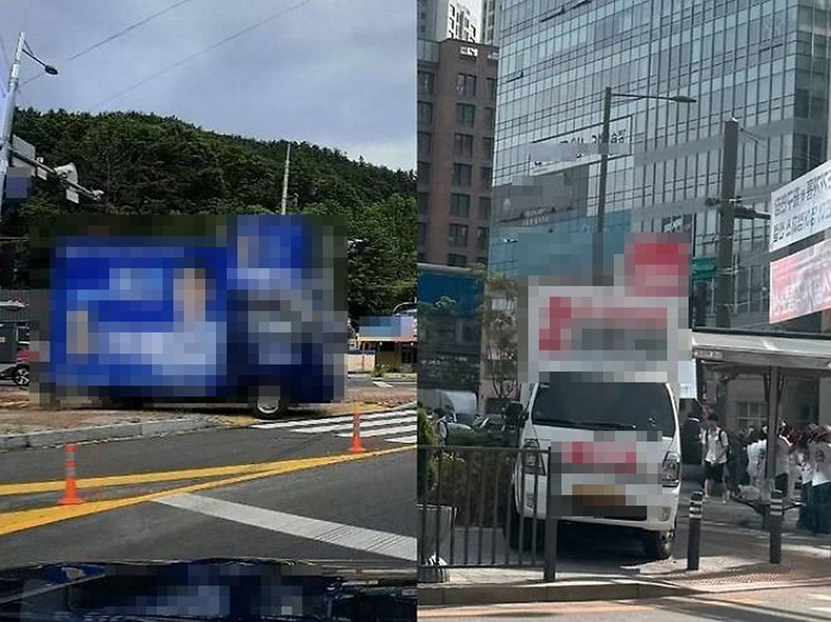 6·3 지방선거 앞두고 선거운동 차량 불법주차 논란 확산