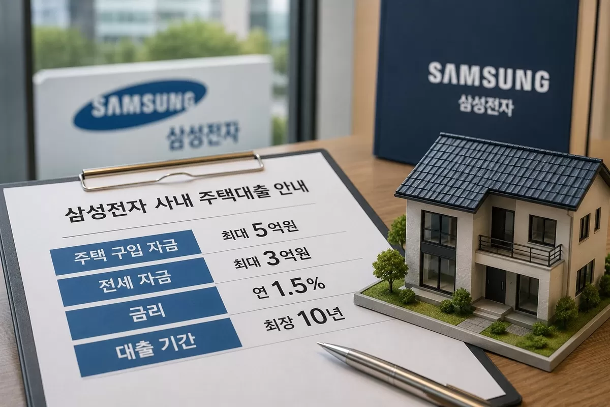 삼성전자 사내 주택대출 안내자료