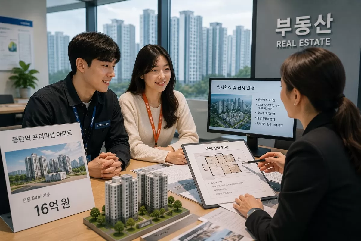 동탄역 프리미엄 아파트 상담