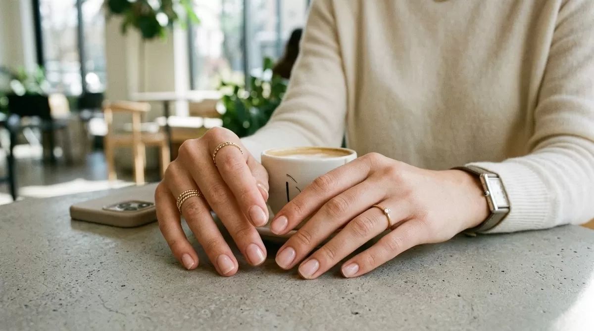 MZ generation bare nails trend