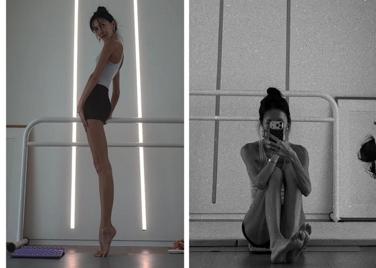 ‘엄태웅 아내’ 윤혜진, 뼈말라 피지컬... 45세 발레리나의 자태
