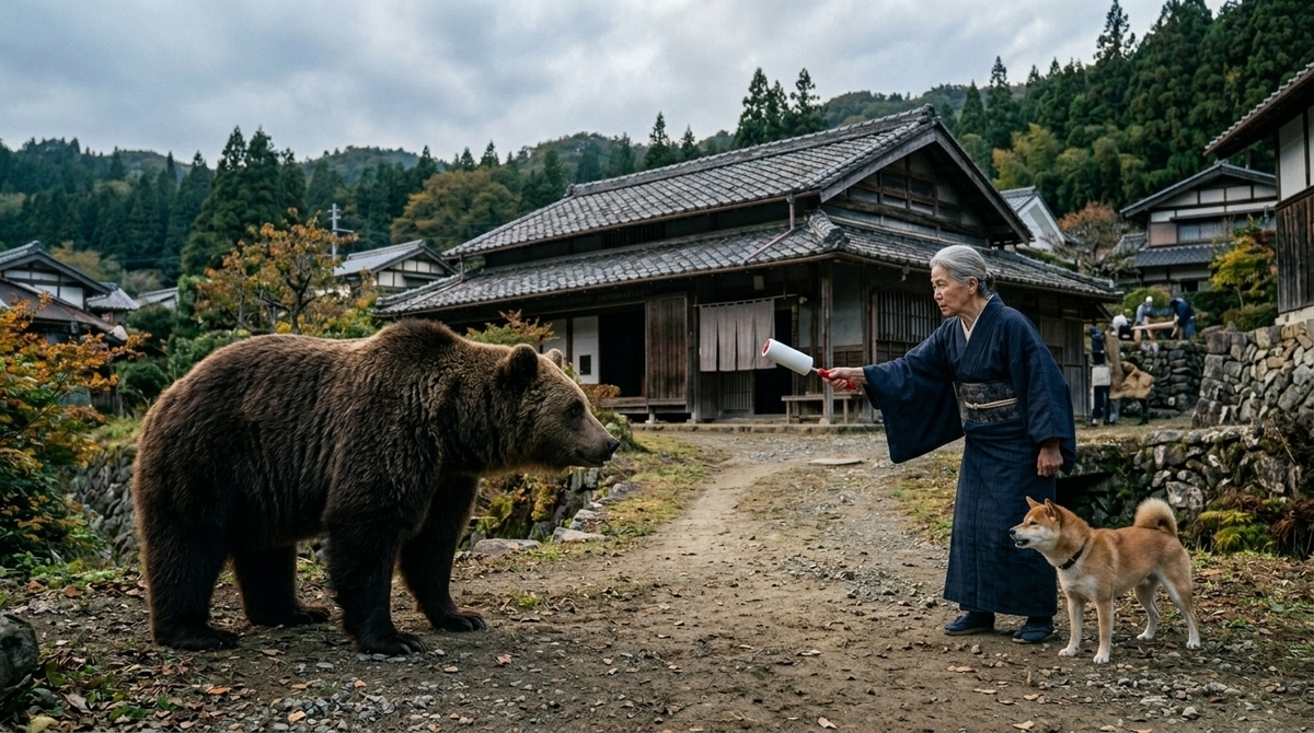 Woman_confronts_bear_with_lint_202606031631.jpeg