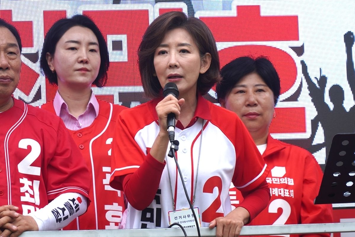 나경원 “투표용지 부족은 선거 무효 사유... 독일 사례처럼 재선거 해야”