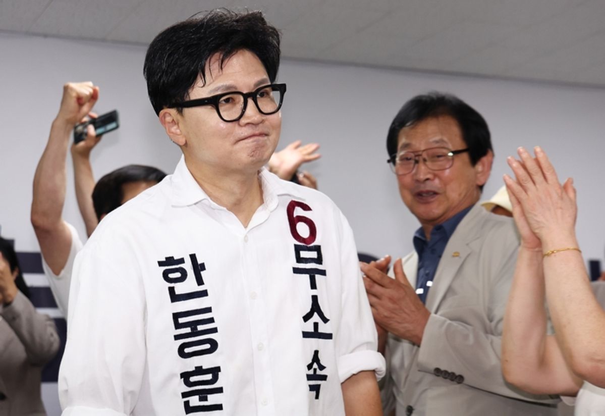 무소속 한동훈, 부산 북갑 국회의원 보궐선거 당선 확실