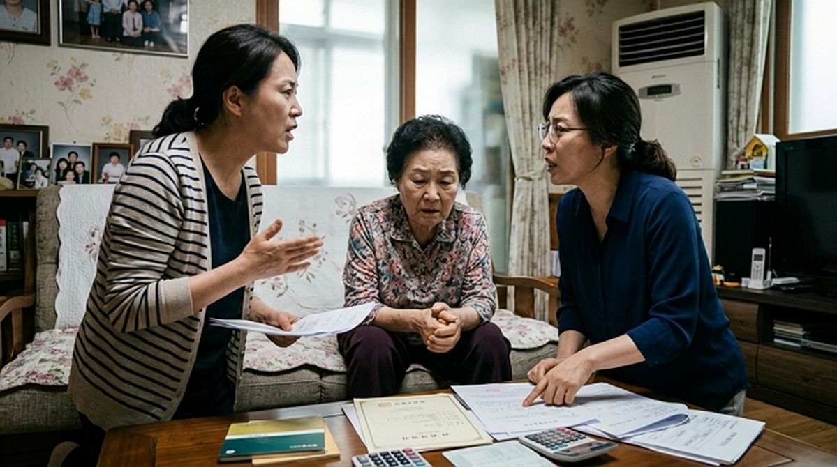 “엄마 집 내놔” 치매 남편 떠나자 돌변한 딸들, 70대 노모의 눈물