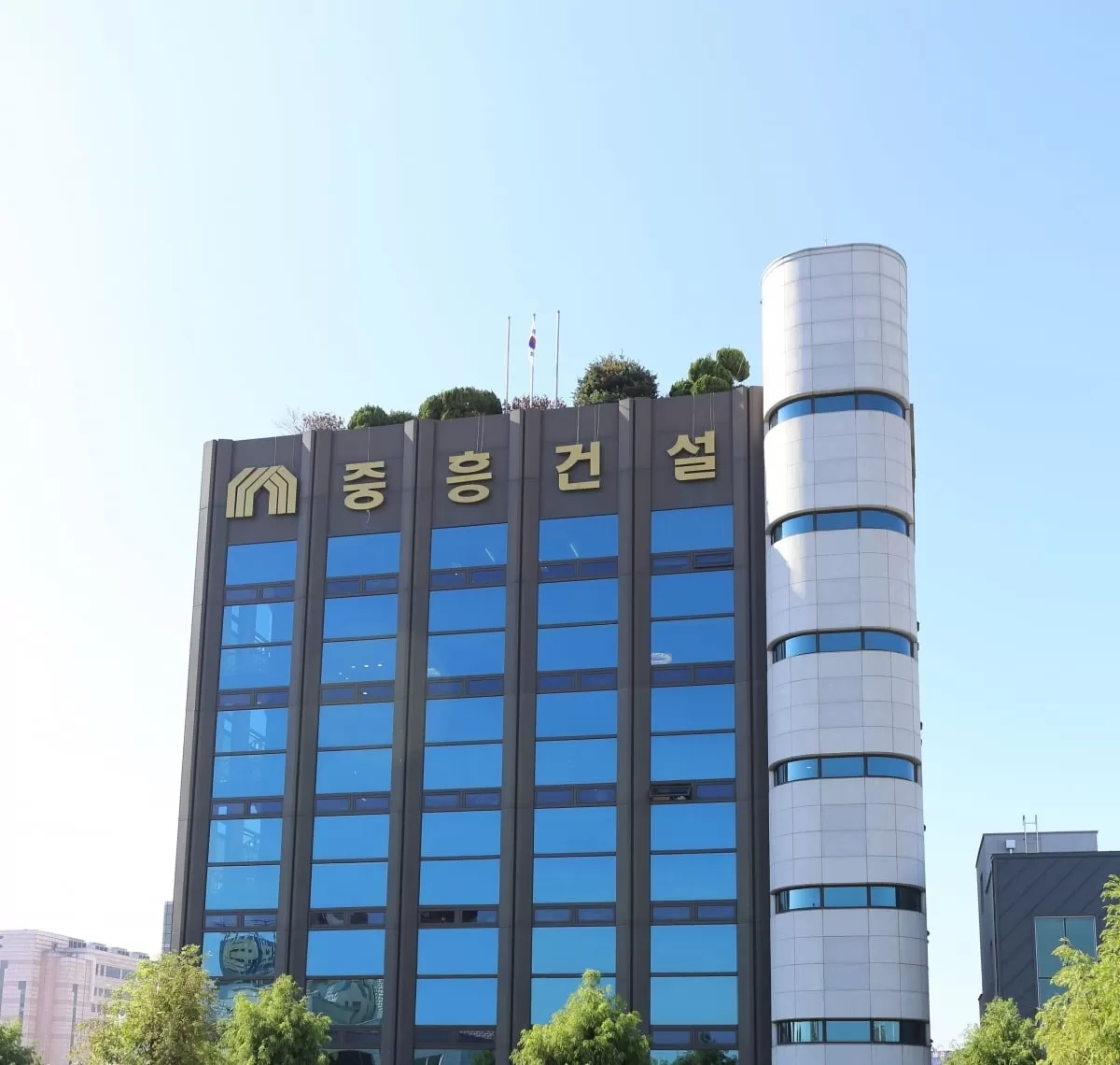 중흥건설 사옥 전경. 사진=중흥그룹