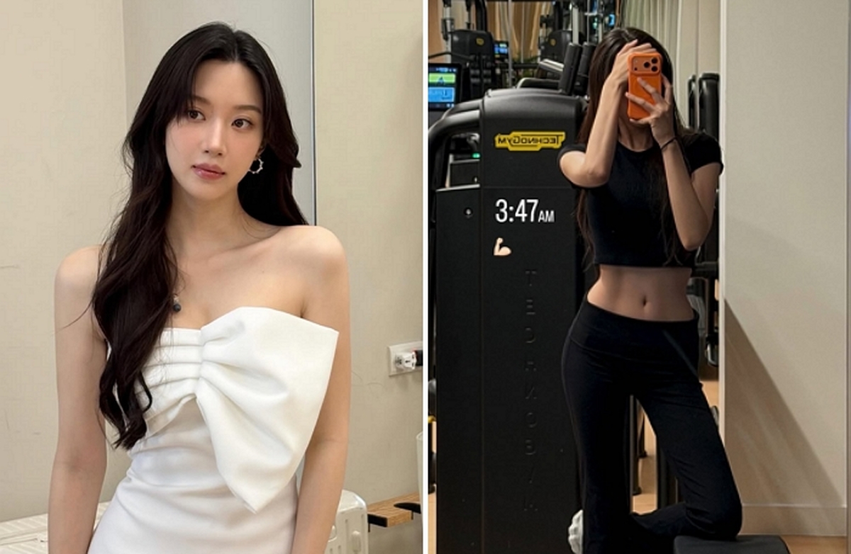 새벽 3시 47분에 헬스장 불 켠 여배우, 사진 속 놀라운 몸매 상태