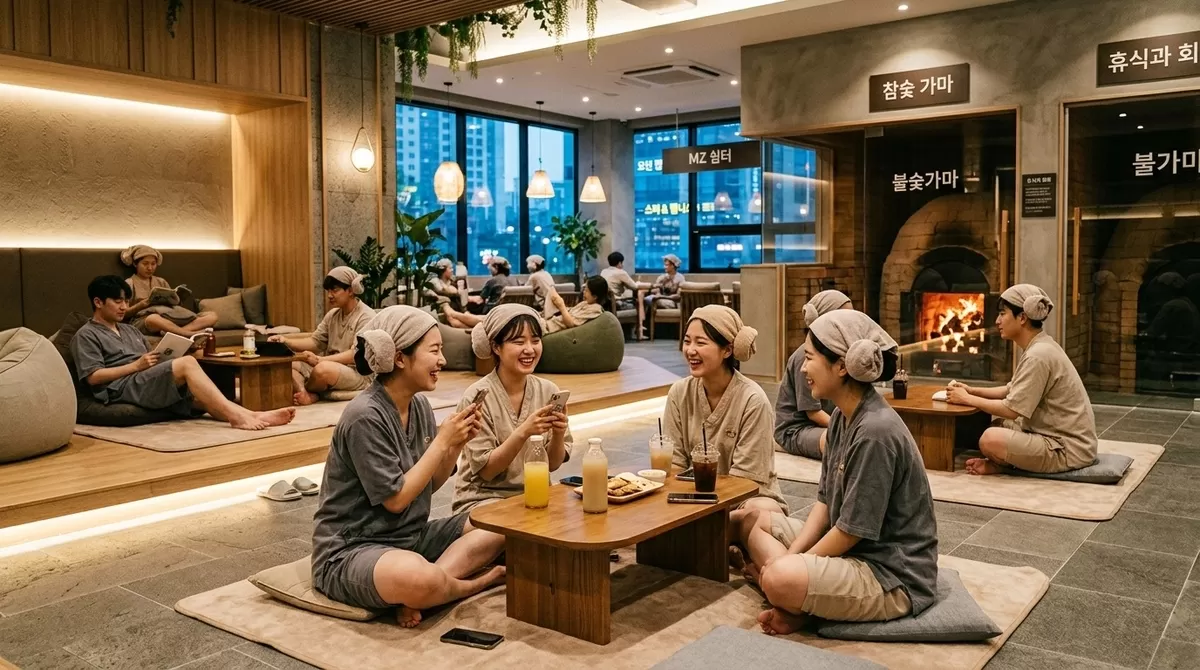 한국 mz세대 사우나 재해석