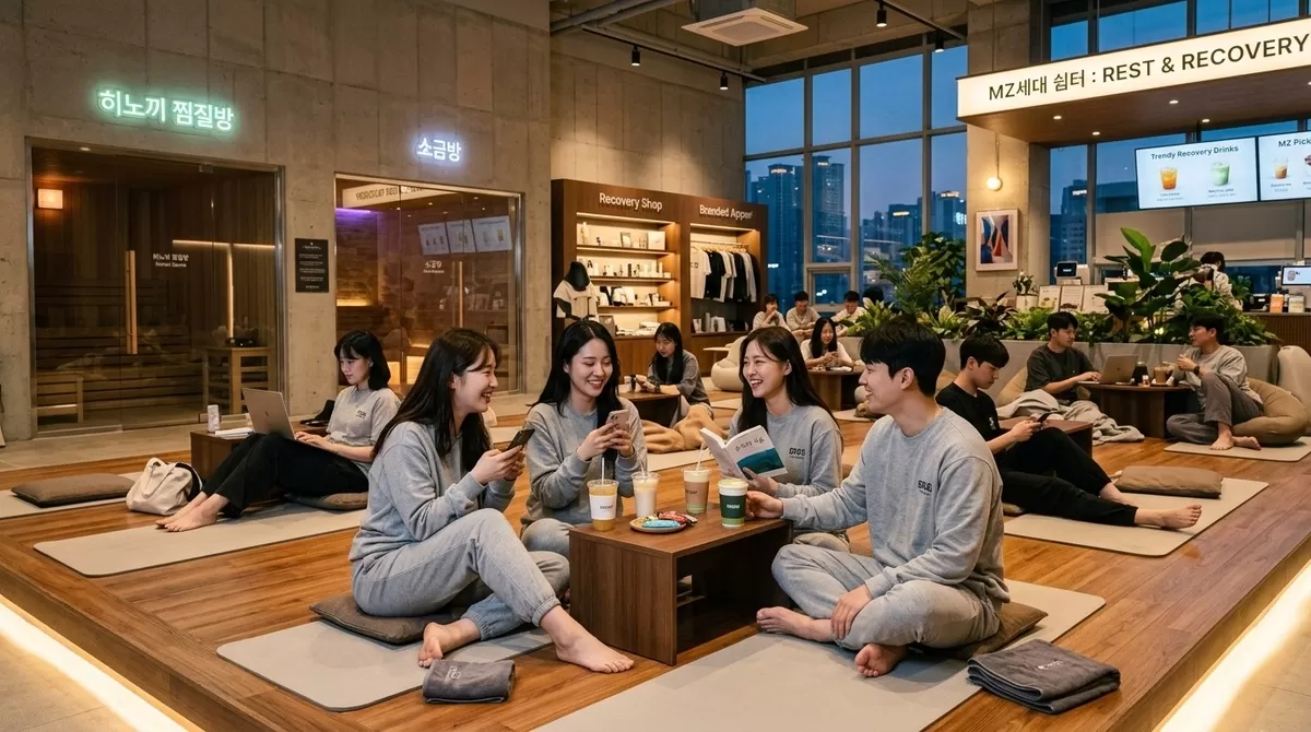 한국 mz세대 사우나 재해석