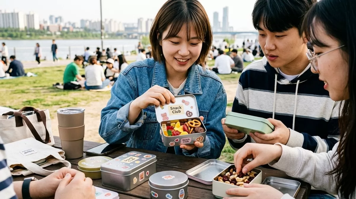 다이어트도 하고 간식도 꾸미고... MZ세대 홀린 ‘스낵 틴’ 뭐길래?