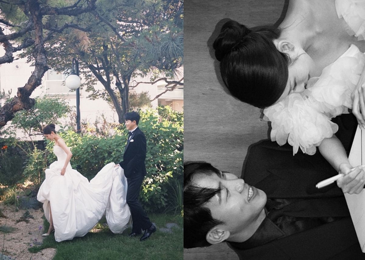 '하시2' 이규빈, 모델 여친과 웨딩화보 기습 공개 
