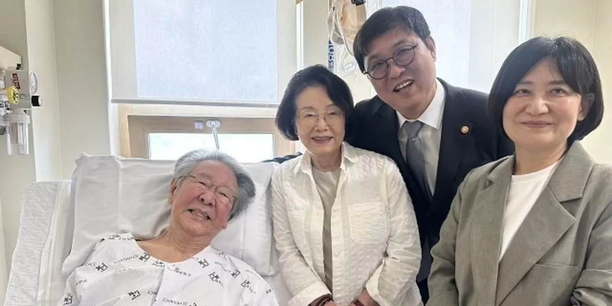 <b>최휘영 문체부 장관</b>, 입원 중인 최불암 병문안... "퇴원하면 막걸리 한...