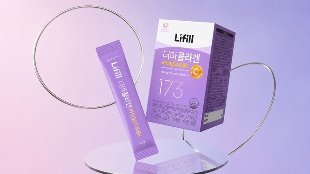 농심 라이필, 콜라겐·리포좀 비타민C 결합한 '더마 콜라겐 바이탈리포좀C' 출시