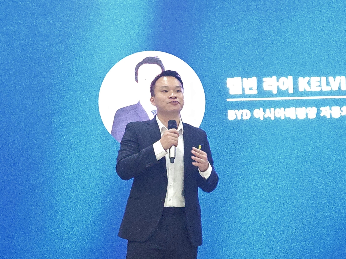 캐빈 라이 BYD 아시아태평양 자동차판매사업부 제품전략 담당 부총리 / 뉴스1