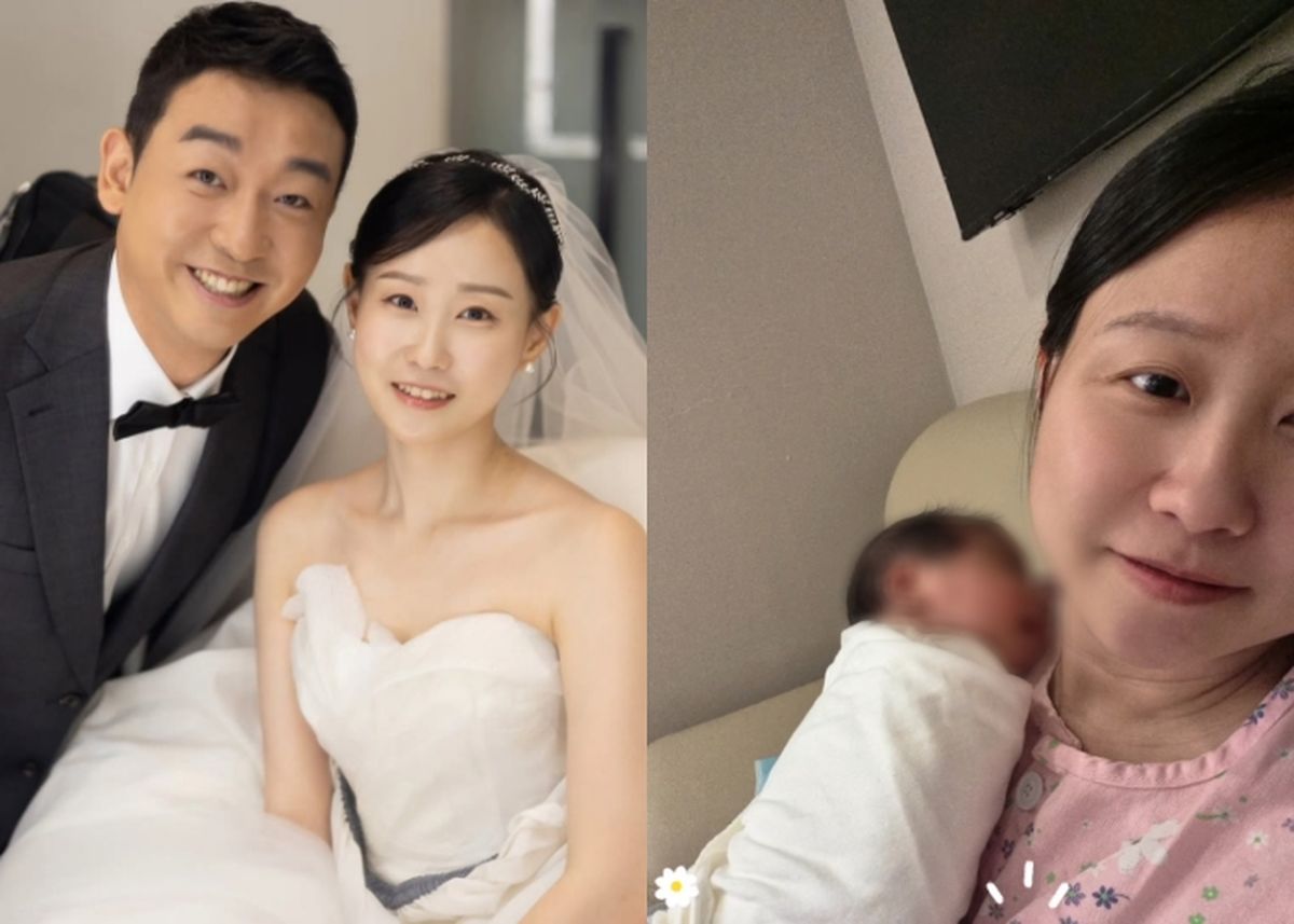 ‘나솔’ 17기 현숙·상철, 결혼 2년 만에 3.3kg 아들 품에 안았다