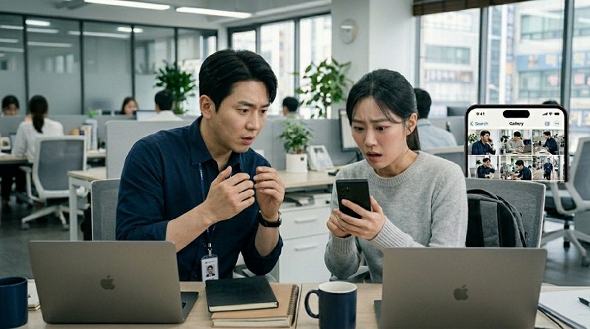 “여자 신입 갤러리에 내 사진이 가득?”... 유부남 직장인이 착각한 뜻밖의 진실