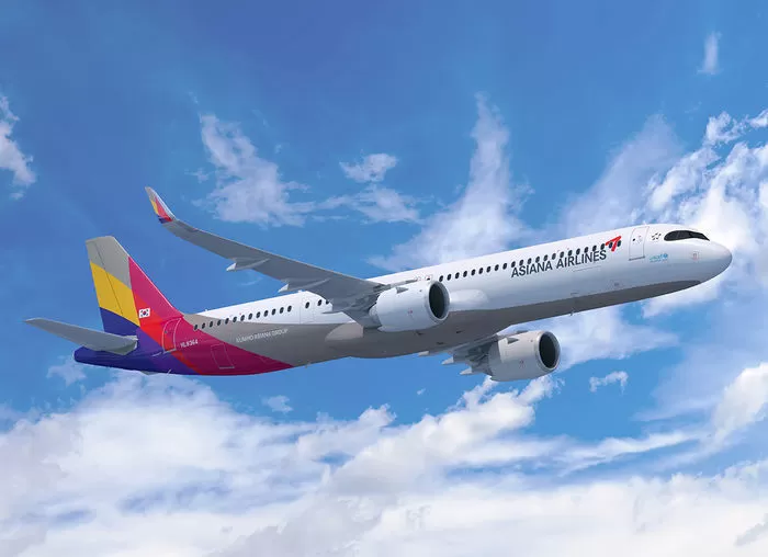 아시아나항공 A321NEO 항공기 / 아시아나항공